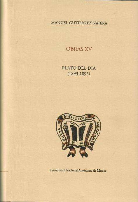 Plato del día (1893-1895)
